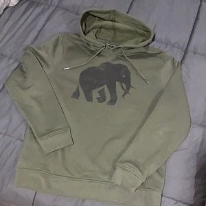 Men’s banana republic large green hoodie. Like new